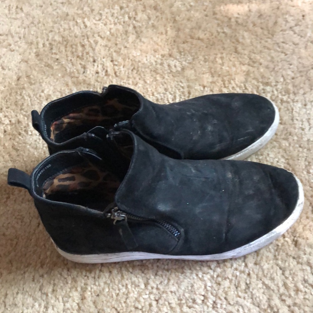 Black sneakers